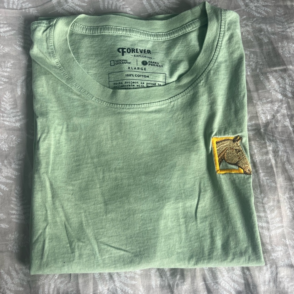 Parks Project Boxy Embroidered Horse T-shirt